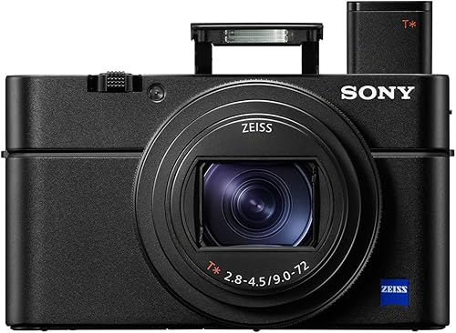 Sony RX100 VI 20.1 MP Premium Compact Digital Camera w/ 1-inch sensor, 24-200mm ZEISS zoom lens and pop-up OLED EVF