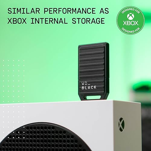 Miniatura 3 de WD_Black Tarjeta de expansión de almacenamiento C50 de 1 TB, con licencia oficial para Xbox, reanudación rápida, Plug & Play, expansión NVMe SSD