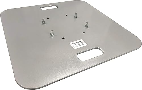 Miniatura 4 de 2 DJ Lighting 6.56 pies (6.6 ft) de aluminio atornillado 8"x8" braguero ligero sistema de tótem dual. 100% aluminio perno estilo trussing 25 libras.