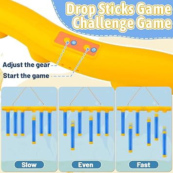 Drop Sticks Game, Catching Sticks Games, Drop It Catch It Win It Games