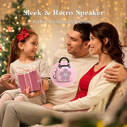 Vista 9 de DOSS Candy 2-in-1 Mini Bluetooth Speaker & Cute Bag Charm with Loud Sound - A Perfect Fusion of Impressive Sound and Fashion Charm, Crafted to