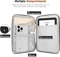 Vista 2 de MoKo Bolsa de manga para eReader de 6-7 pulgadas para ereader Colorsoft Signature Edition, totalmente nuevo 6 pulgadas ereader 11ª generación Negro