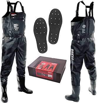 Amazon | [ドレス] フェルトスパイク」ウェーダー チェストハイ