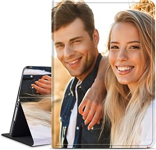 Design Your Own Photo Tablet Case for 6.8 Inch Kindle Paperwhite (11th Generation 2021) and Kindle Paperwhite Signature Edition, Customized Case for Women Men Kid Girl Boy, Slim Folding Stand Cover