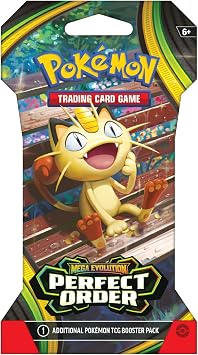 Pokemon TCG: Mega Evolutions - Perfect Order Sleeved Booster Pack - 10 Cards
