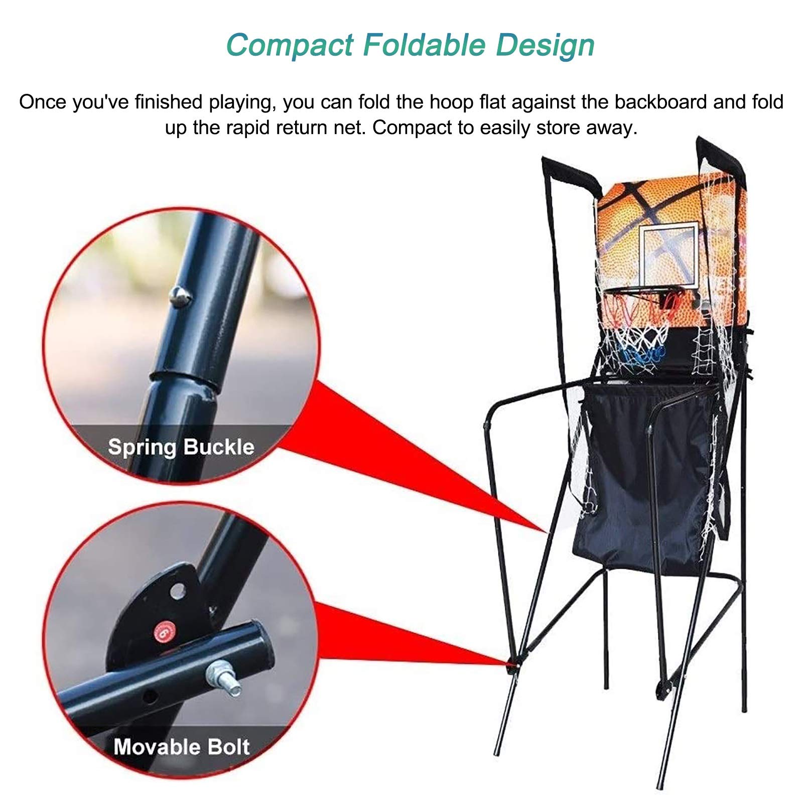 Amazon | バスケットゴール キッズ シングルショット バスケットボール 