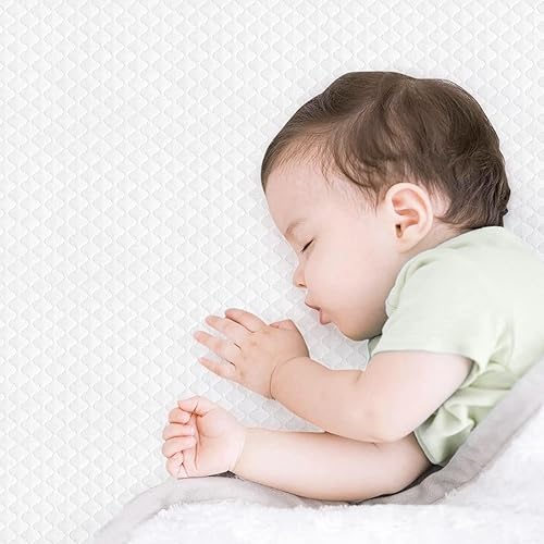 Miniatura 8 de Colchón para cuna, colchón cómodo de doble cara para bebés y niños pequeños con espuma viscoelástica de gel frío y funda extraíble, se adapta a