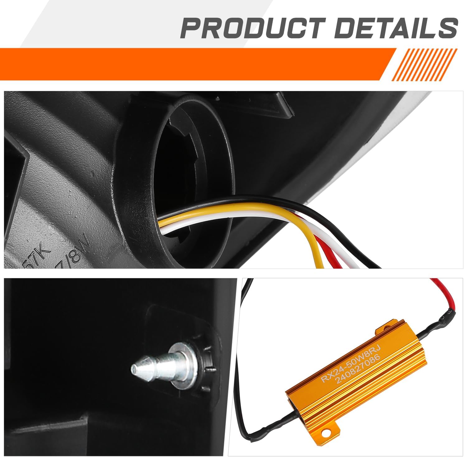 PM PERFORMOTOR Pair of LED Tail Lights Assembly Compatible with 2014-2021 Toyota Tundra, with Reverse & Turn Signal, Black Housing, 2014 2015 2016 2017 2018 2019 2020 2021