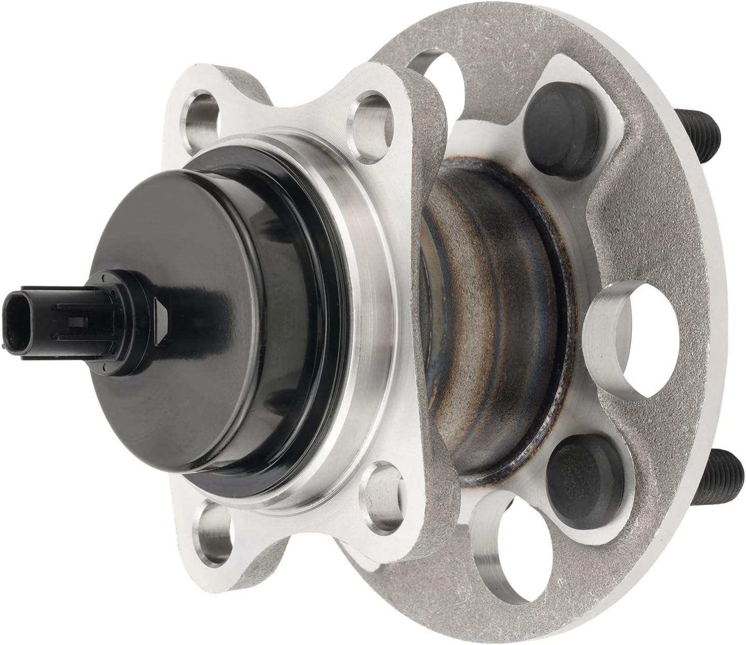 KAX 512370 2PCS Rear Wheel Hub Bearing Compatible with Toyota Yaris 2007-2014, Toyota Prius C 2012-2019, Scion iQ 2013,4 Lugs W/ABS