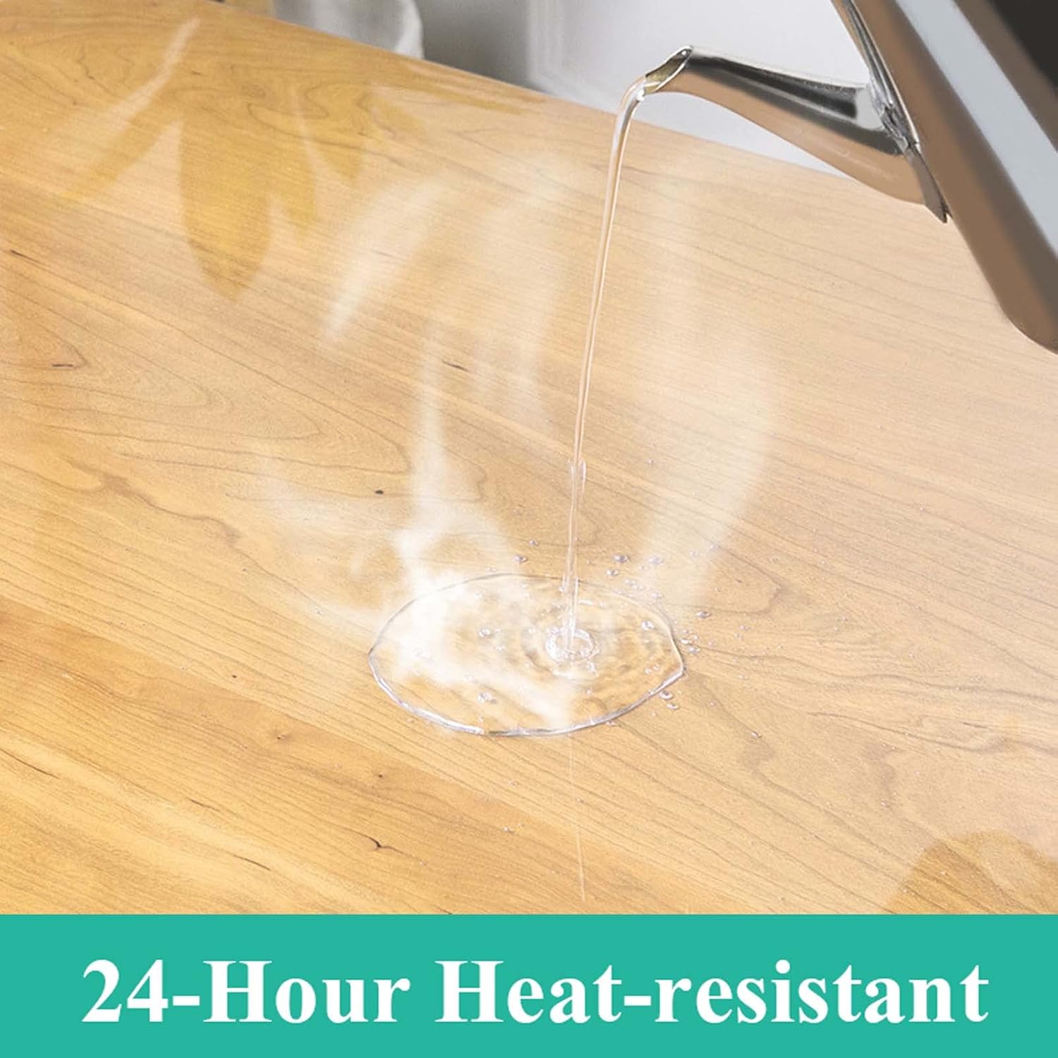 YSUEFIJO Round Vinyl Plastic Tablecloth 87in, Clear Table Cover Protector, Spillproof Dust-Proof Wrinkle Resistant Heavy Weight Table Cloth, Waterproof Table Top Protector, for Kitchen