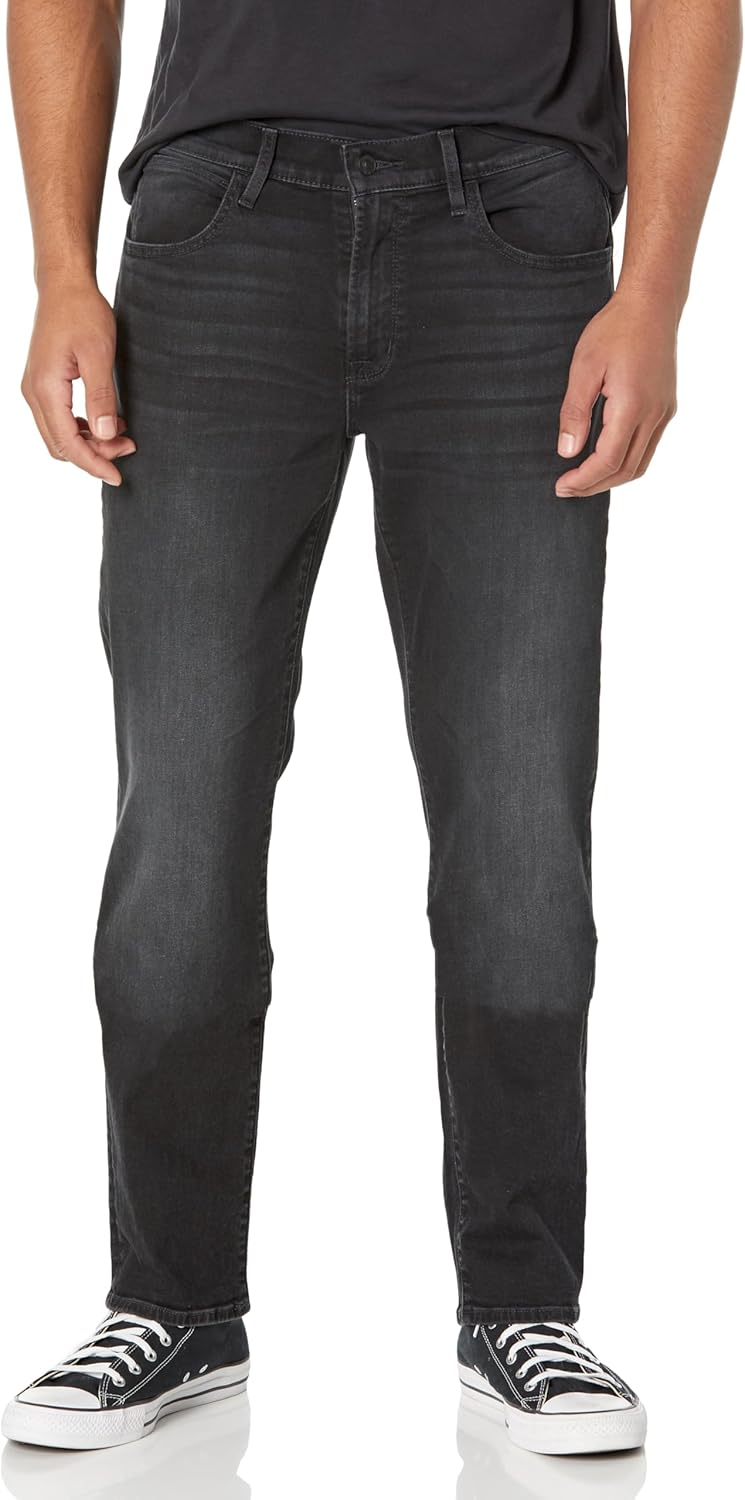 Hudson Mens Byron Slim Fit Straight Leg Jean