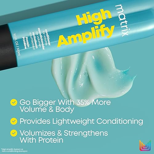 Vista 3 de MATRIX Total Results Total Results High Amplify - Acondicionador de volumen, levantamiento instantáneo y volumen duradero, sin silicona