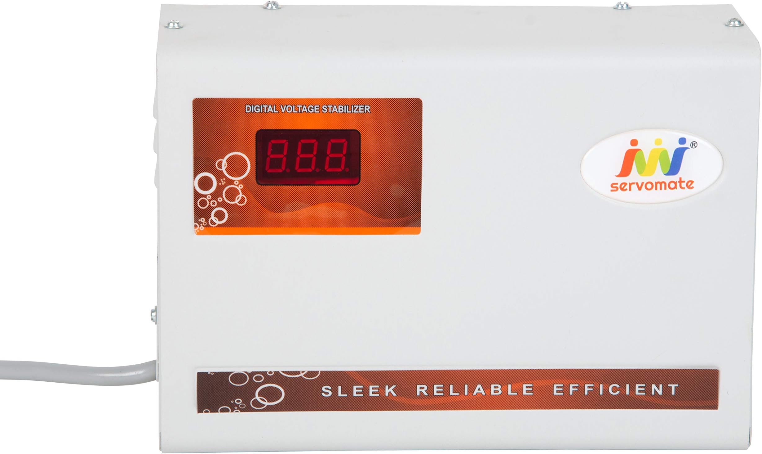 Servomate 4KVA (150v-280v) 100% Copper Automatic Voltage Stabilizer Upto 1.5 ton ac