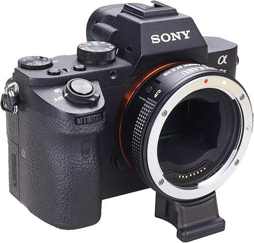 Miniatura 4 de Adaptador de montaje de lente EF/EF-S compatible con lente Canon EF/EF-S para cámaras Sony E Mount sin espejo Series A9 A9II A9III A7R5 A7R4 A7R3