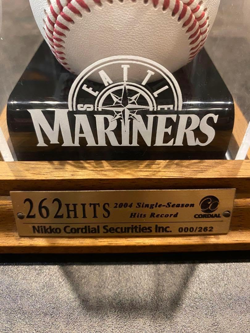 野茂英雄選手 写真 ボールケース付き