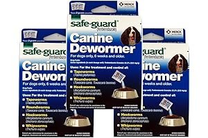 Safeguard Canine Dewormer For Dogs Only, 6 Weeks and Older