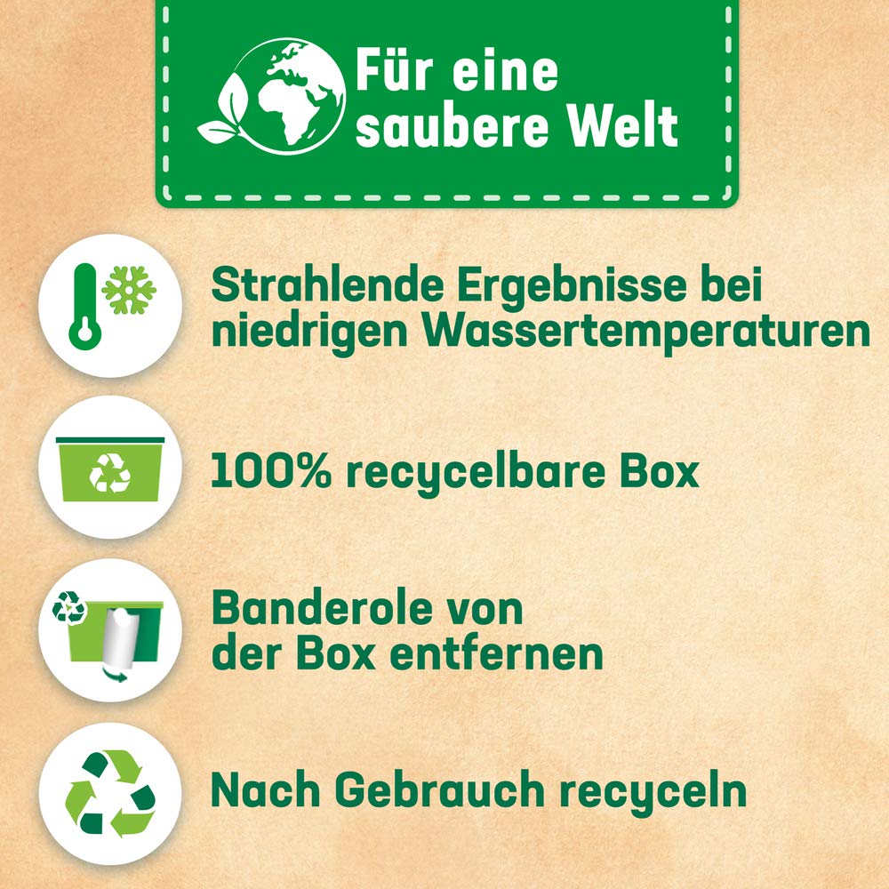 Persil Tiefenrein 4in1 DISCS (8 x 16 Waschladungen), Universal Waschmittel mit Tiefenrein Technologie, Vollwaschmittel für reine Wäsche und hygienische Frische für die Maschine
