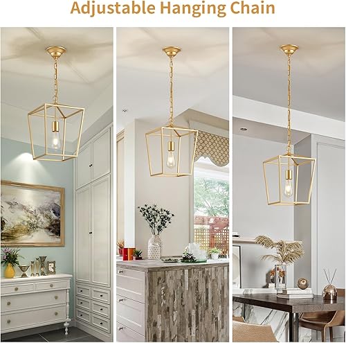 Miniatura 7 de Todas las luces colgantes CL012SBG-Dorado,AJ-029-blanco,CL012-Dorado,AJ-029-oro,AJ-029-óxido,https://www.amazon.com/dp/undefined