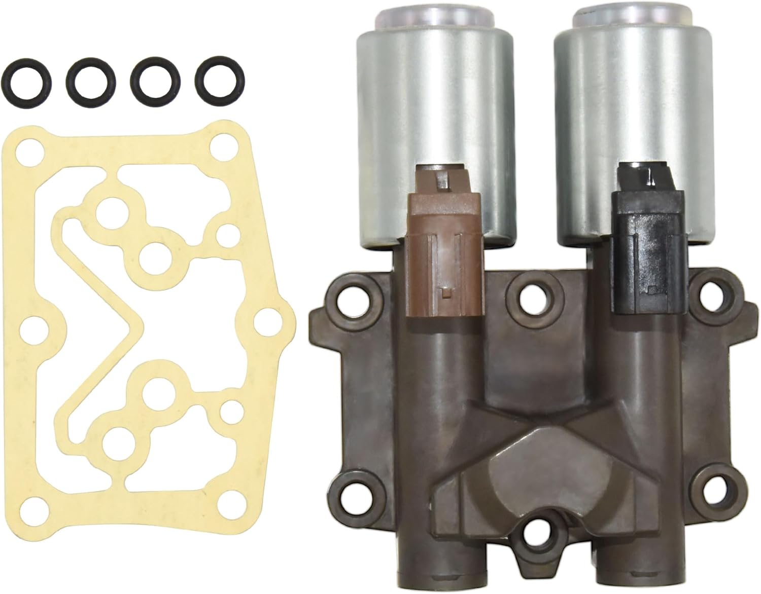 Transmission AT Clutch Dual Linear Shift Solenoid Valve 28260-RPC-004 Compatible with 2006-2011 Honda Civic 2007-2008 Honda Fit