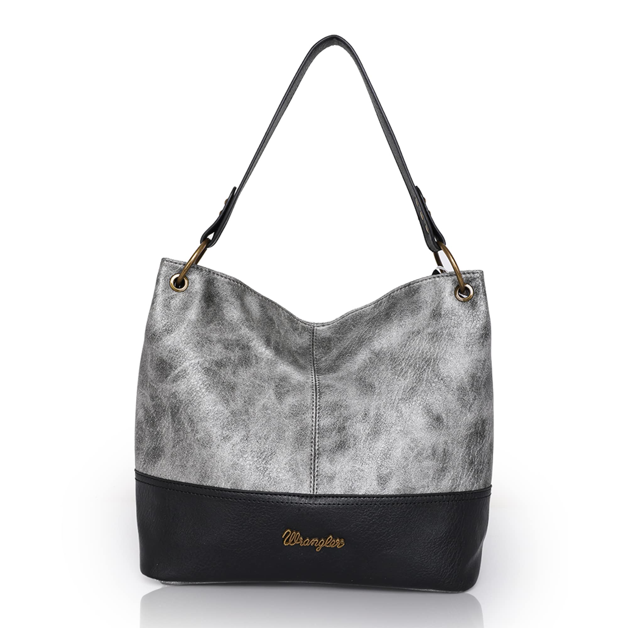 Montana WestWrangler Hobo Bags for Women Vegan Leather Top Handle Shoulder Purses and Handbags