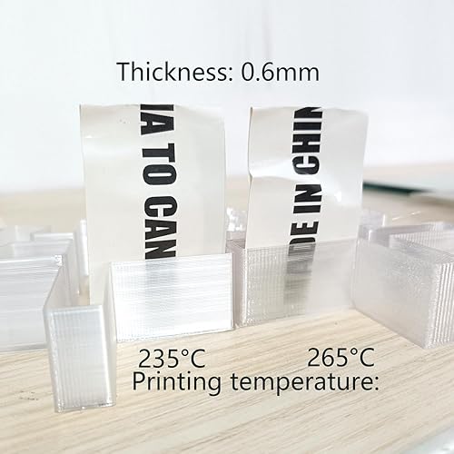 Miniatura 10 de Filamento PETG blanco de 0.069 pulgadas, filamento de impresora 3D de 2.2 libras, carrete de 2.2 libras, material de impresión 3D que se adapta a la