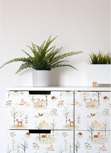 Miniatura 6 de RoomMates RMK12556PLW Neutral Clara Jean Woodland Escena