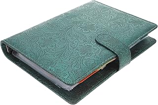 Ciieeo 3 Conjuntos De Orçamento Livro A5 Envelopes Envelope De Couro Fichário De Finanças Fichário A5 Planejador Inserções Organizador De Dinheiro Fichário Pvc Verde Orçamento Fichário