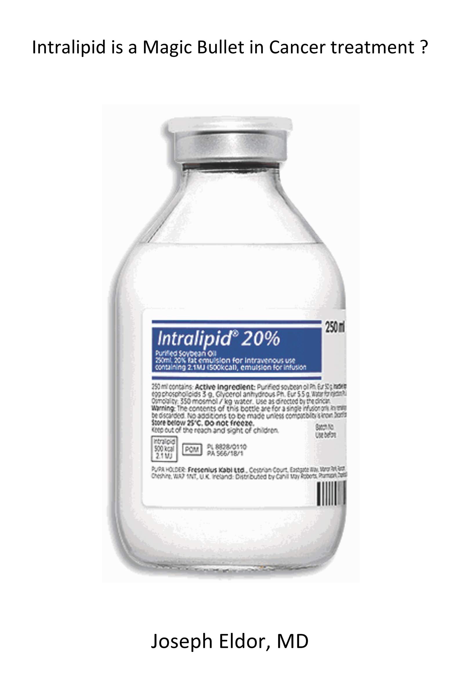 Intralipid is a Magic Bullet in Cancer treatment ?