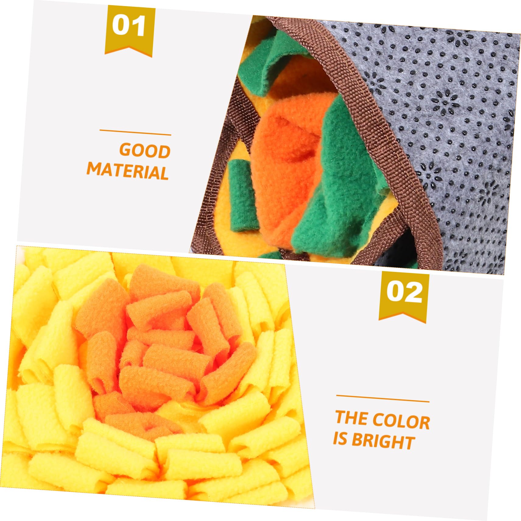 TOYANDONA Alfombrilla de Algodón para Olfatear Perros en Forma de Hueso y Juego de Búsqueda de Alimento Esterilla de Forrajeo Interactiva para Entrenamiento Olfativo