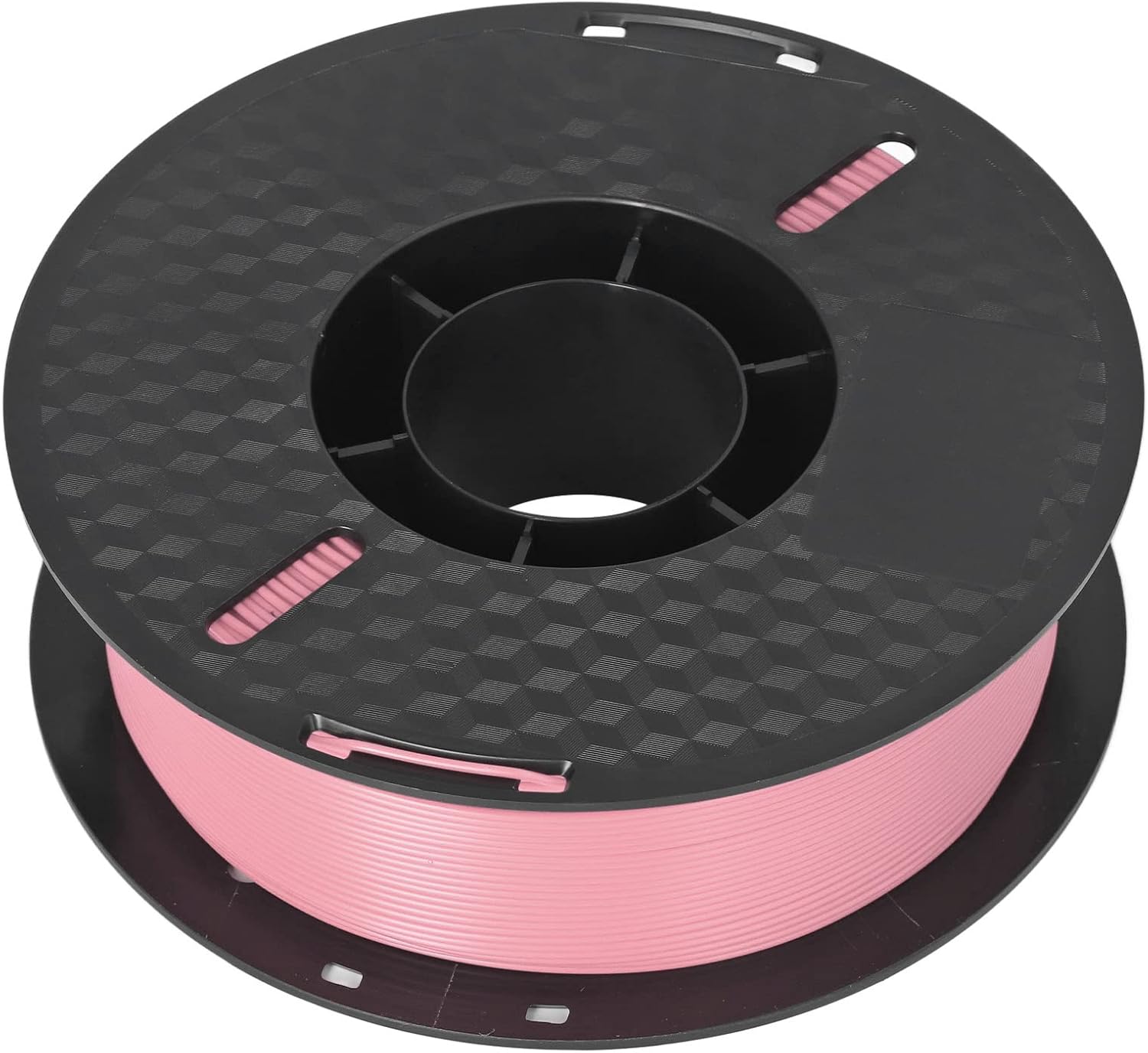 1.75mm 3D Printer Filament Bundle PLA Filament Bundle 1kg 3D Printing Filament 20-60mm/s Printing Speed 340m Wire Length (Pink)