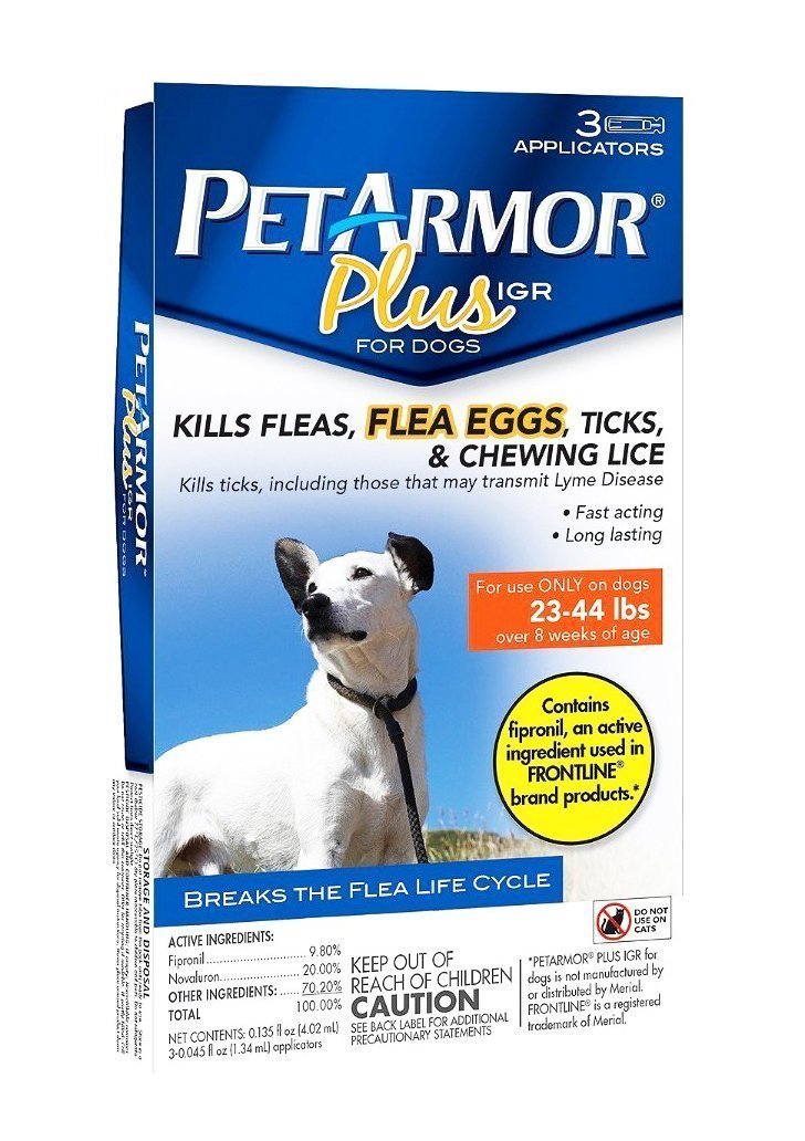 Buy Sergeant S Pet Products P Pet Armor PLUS IGR For Dogs Kills Fleas