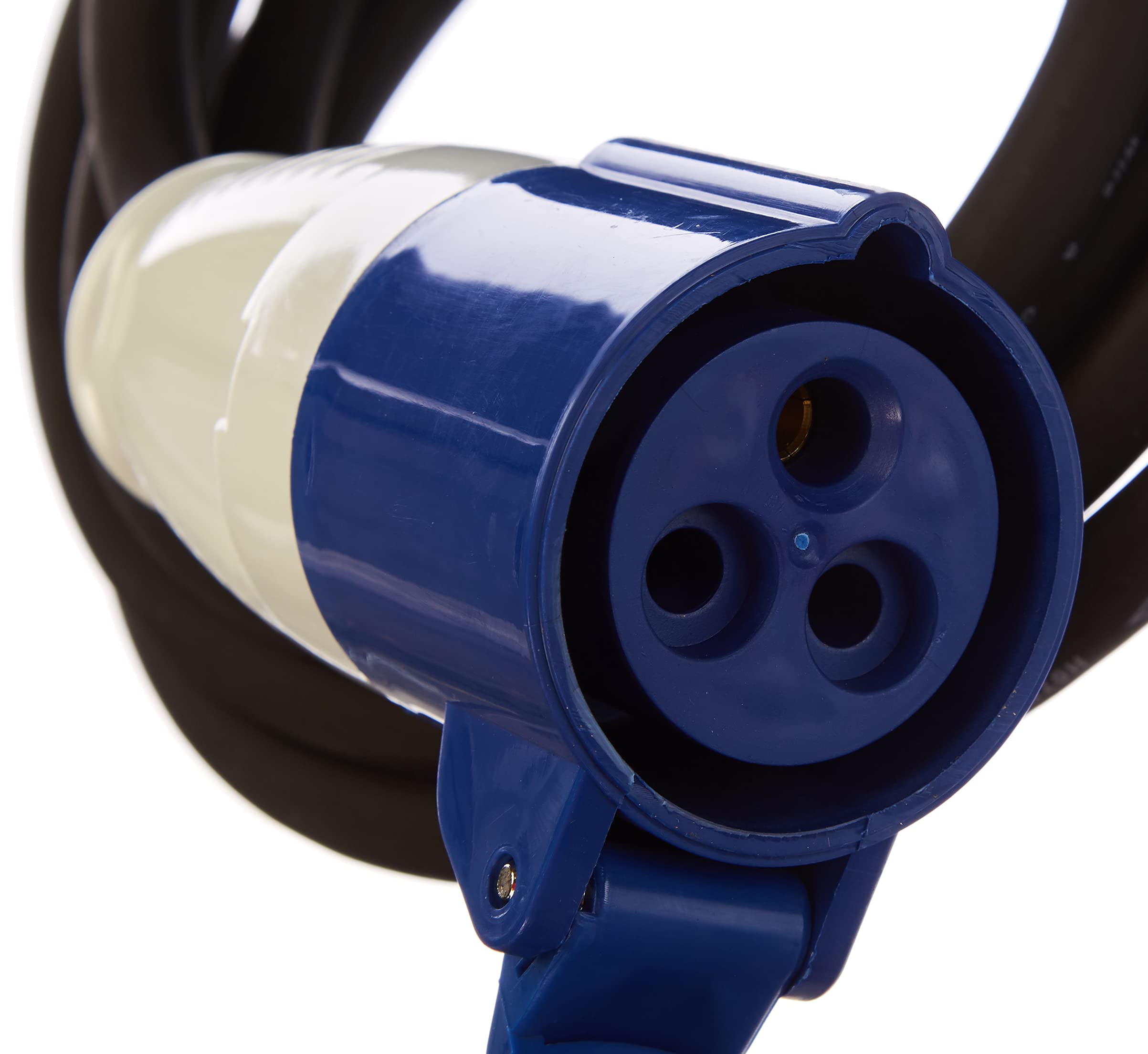 Perel CÂBLE Adaptateur avec FICHE SCHUKO vers Prise CEE - 3 m & Zenitech Adaptateur Compact sans câble Femelle 16A 2P+T en Mâle CEE17 pour Camping, NAUTISME…