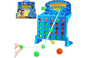 Bounce Off Linking 4 Shots Game: Connect 4 with Balls