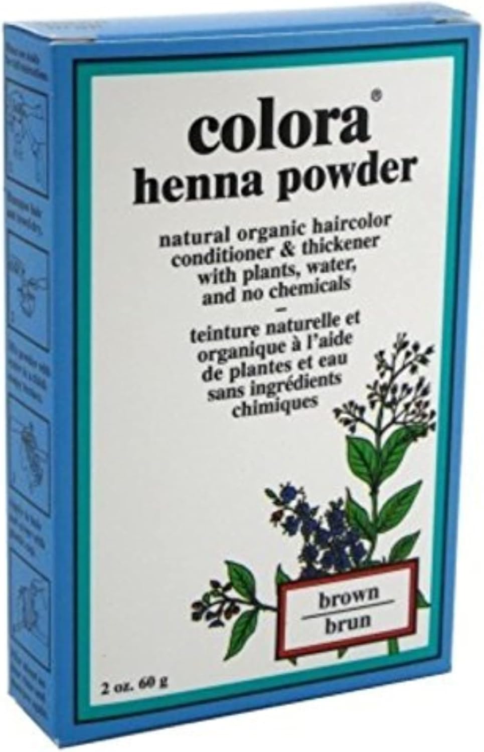 Colora Henna Powder Hair Color Brown 2oz (3 Pack) Amazon.ca Beauty