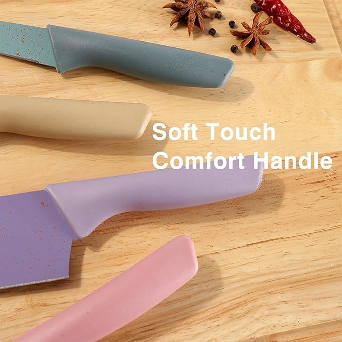 Set Cuchillos Cocina 6 Piezas Acero Inoxidable miniatura 5