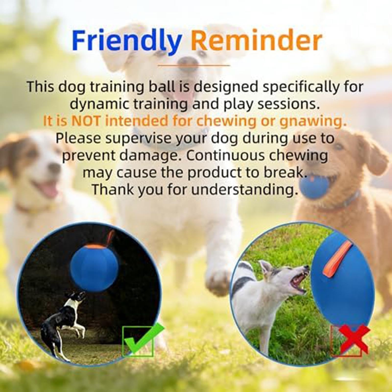 Pelota De Pastoreo Para Perros Hinchable Resistente e Interactivo | Pelota Juego Mascotas Juguete Adiestramiento Canino Para Patio Trasero, Jardín, Césped Y Parque