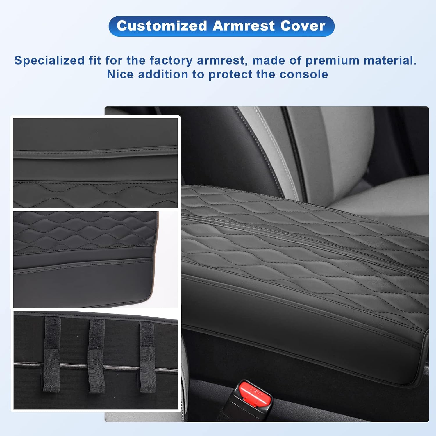 CDEFG 2023 2024 2025 2026 CX-50 Center Console Cover for 2023 2024 2025 2026 Mazda CX-50 Armrest Cover Center Console Pad Arm Rest Cushion Consola Cover para 2023-2026 Mazda CX-50 Accessories