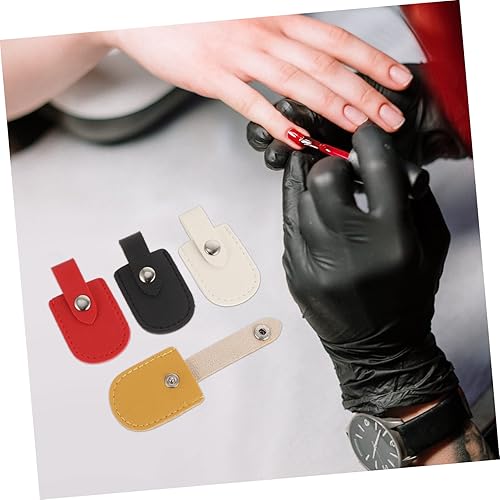 Miniatura 6 de 4 unids tijeras de piel muerta estuche protector de uñas tijeras de aseo alicates alicates funda empujador cutícula cutícula Clipper cubiertas uñas