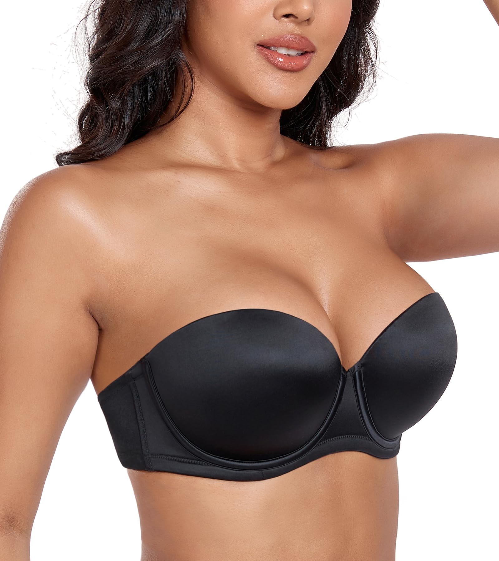 DotVol Multiway Push Up Convertible Underwire Strapless Bra