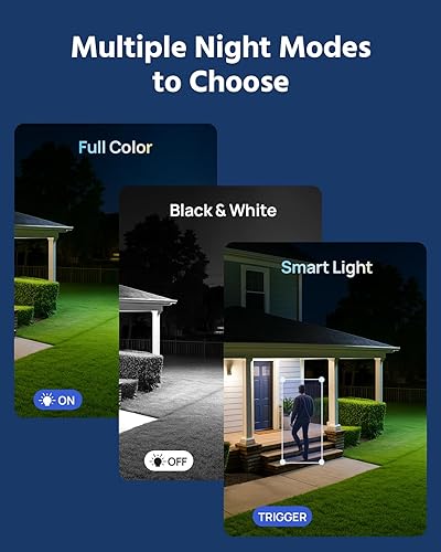 Miniatura 7 de ANNKE Sistema de cámara de seguridad de audio bidireccional 3K, 8CH 3K Lite H.265+ DVR con detección de vehículos y humanos AI, 4 cámaras CCTV con