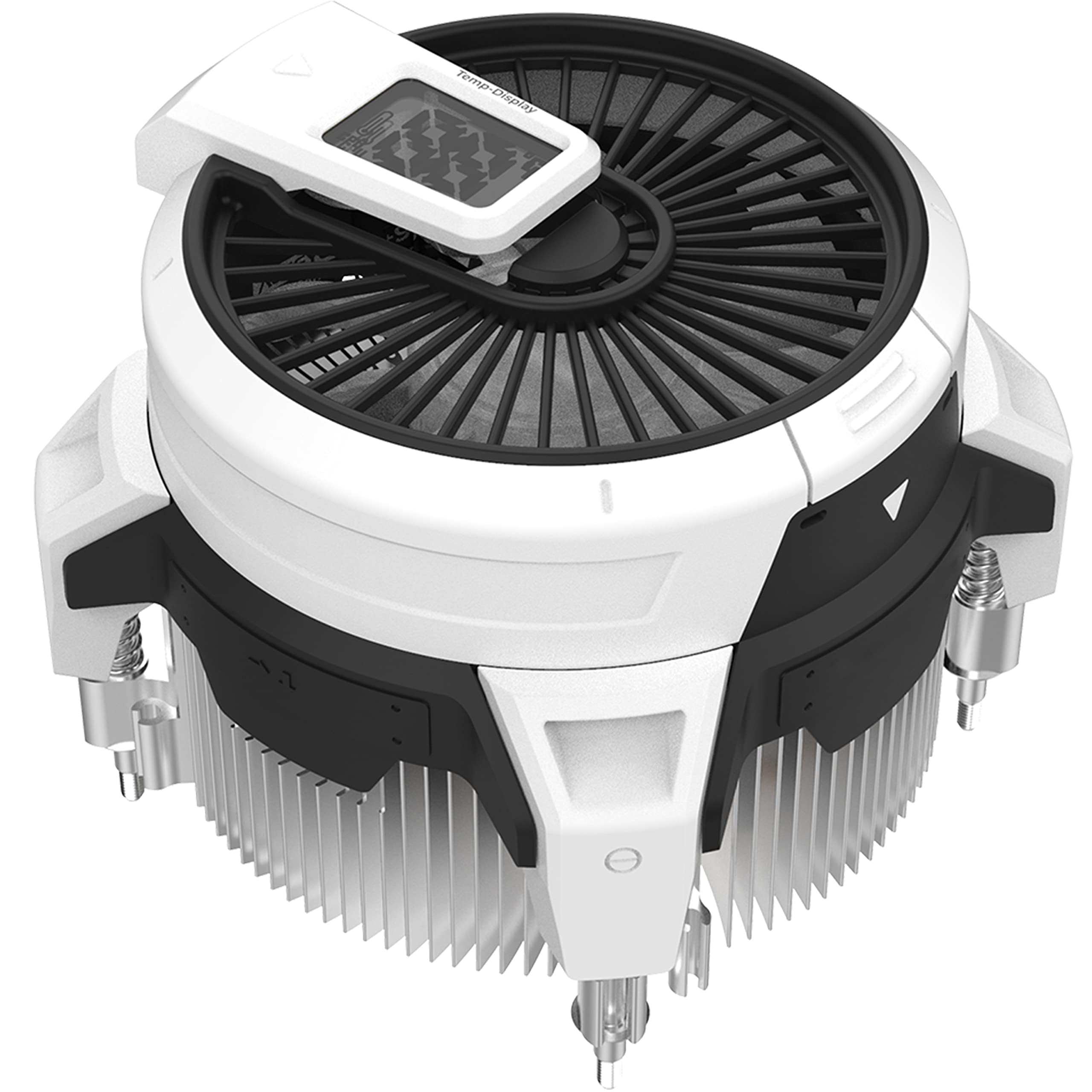 SIMPLETEK - Dissipatore per Processore Gaming con Ventola e Illuminazione RGB | Socket: LGA 1700 1200 115X 1156 1155 1150 1151 1851