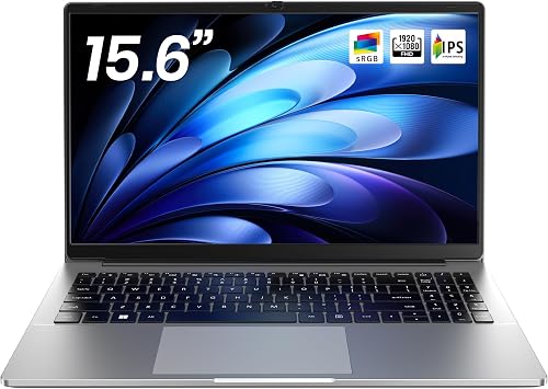 15.6" Laptop with Win 11, N4020 CPU, 4GB RAM, 128GB, FHD 1080P Display