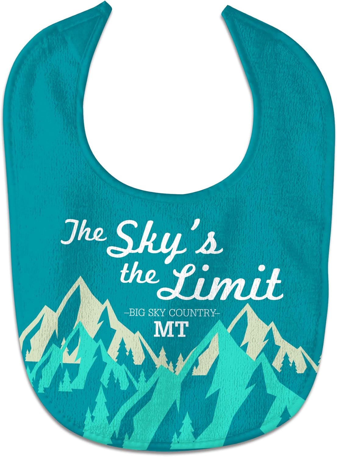 WinCraft Destination Montana State/Montana All Pro Baby BibState/Montana All Pro Baby Bib, Multi, NA