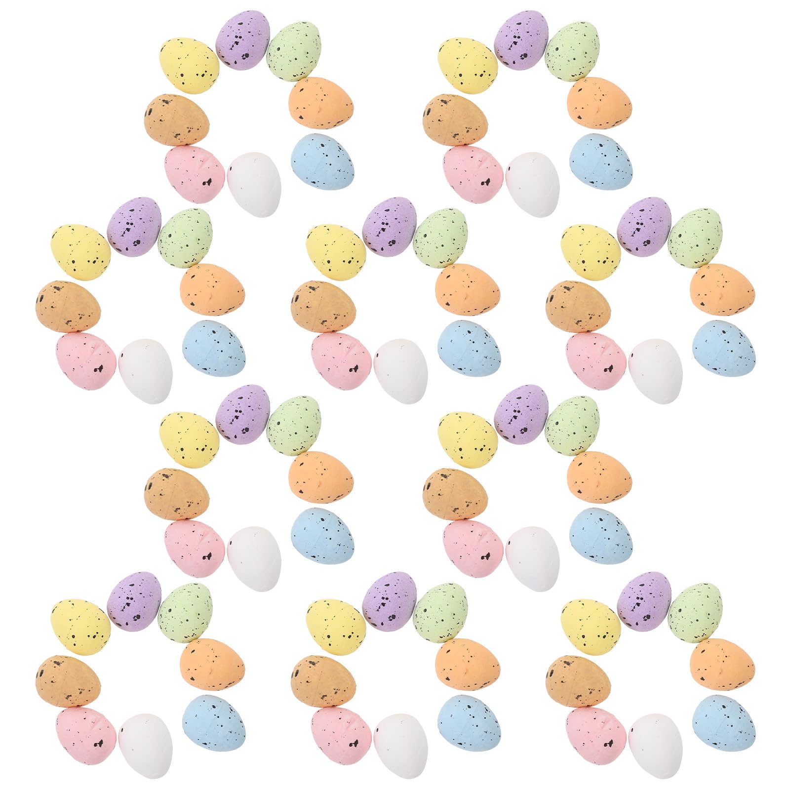 Œufs de Pâques en mousse colorée Alipis pour décorations légères