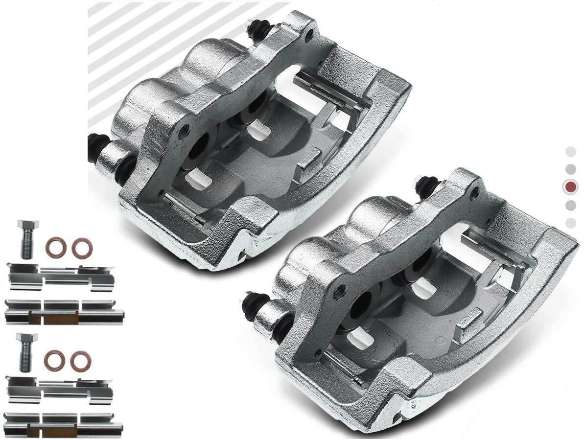 Replacement Parts for 2X Rear Brake Caliper w/ Bracket for Dodge Ram 1500 Ram 2500 Ram 3500 2003-2008 Mod-AP88P-58693