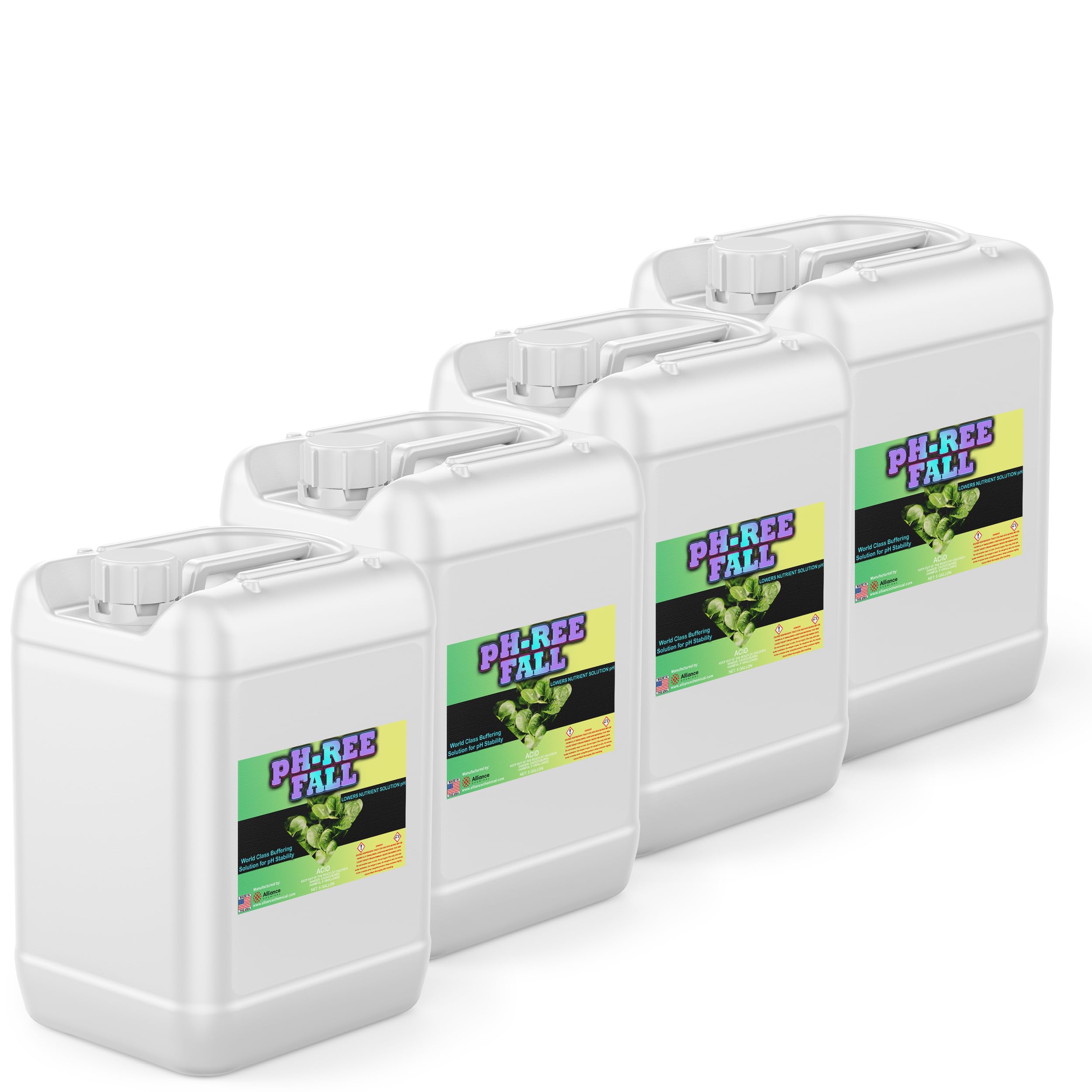 pH-Ree Fall - 4 x 5 Gallon Pails - Multi-Pack Soil Acidifier for Commercial Farms and Nurseries