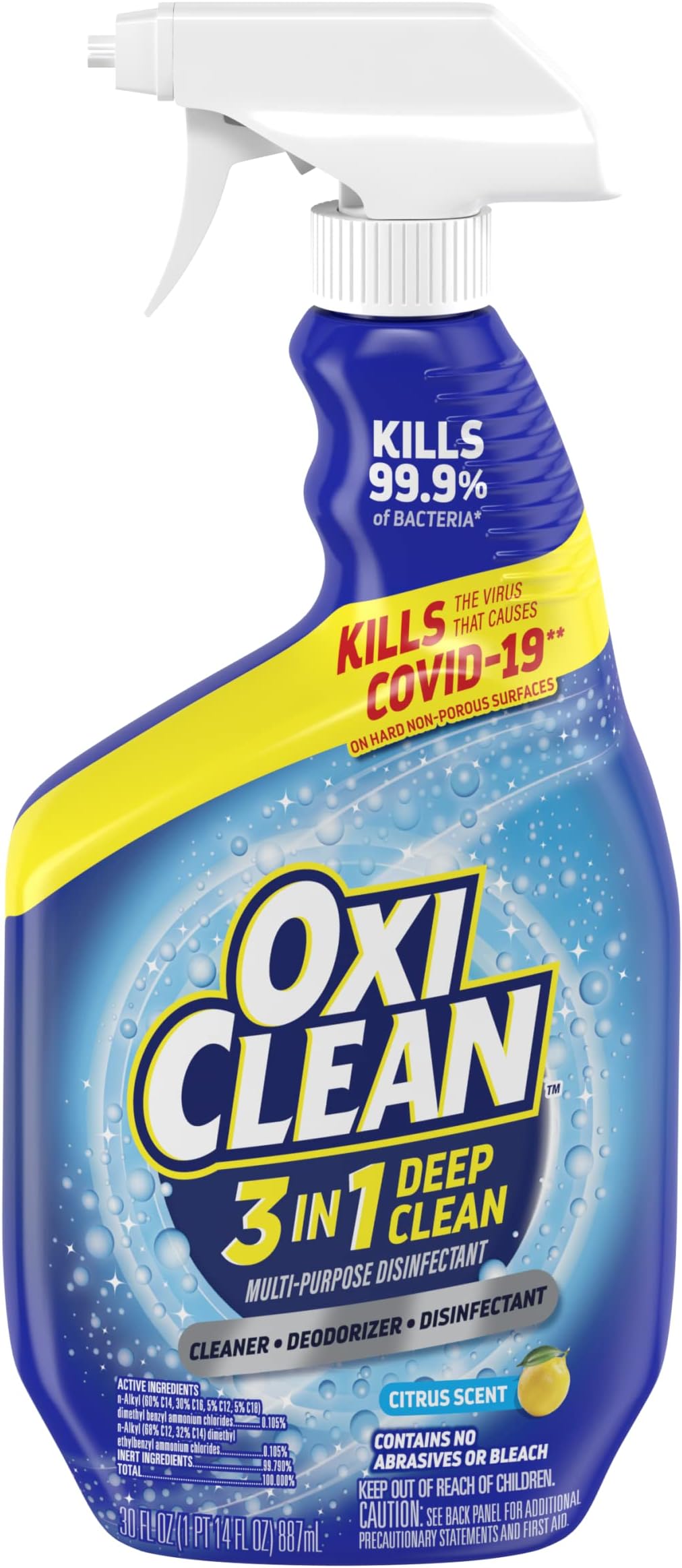 OxiClean plus Bleach, No Drip Foam, Mold & Mildew Bathroom