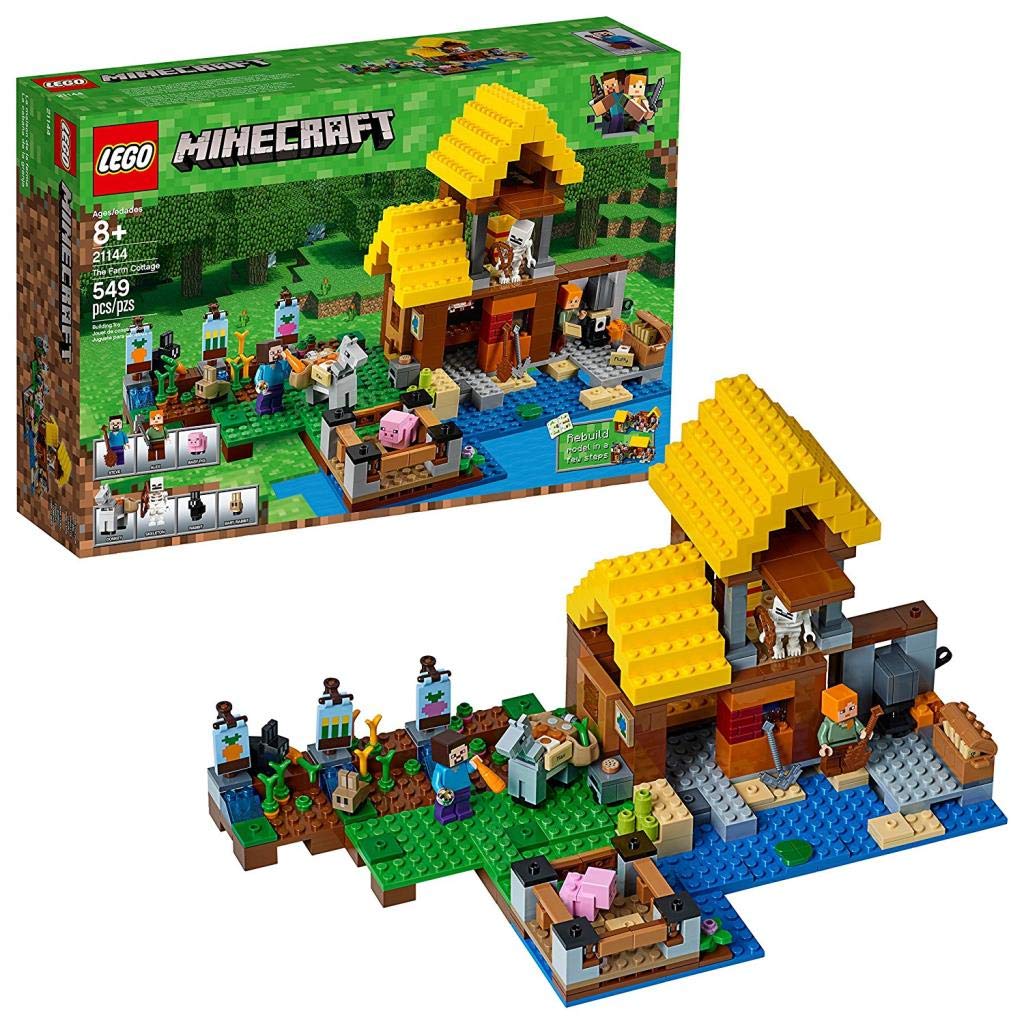 Amazon.co.jp: レゴ(LEGO) マインクラフト 畑のコテージ 21144 : おもちゃ