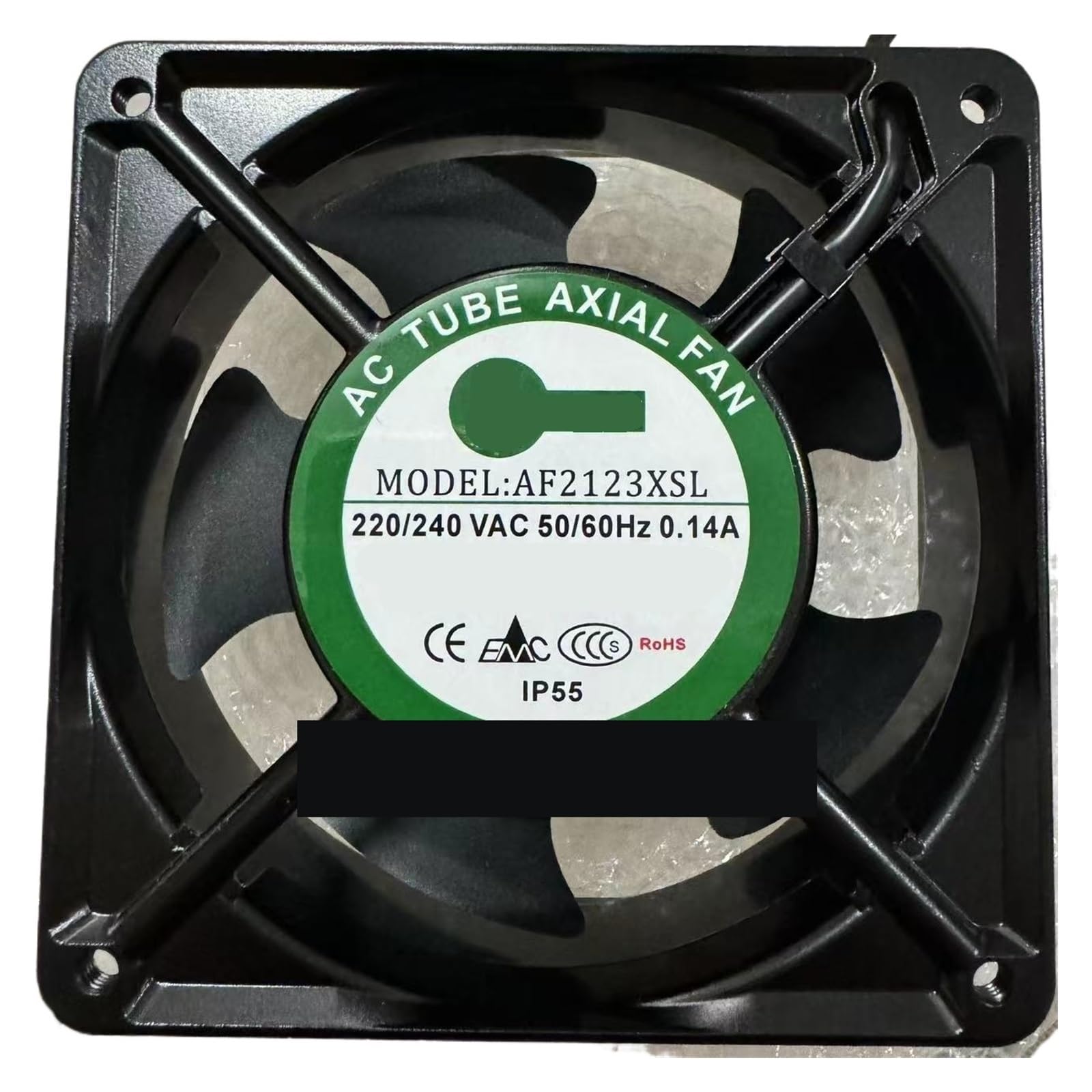 Lzikkgki One Color Af2123xsl Ac 220-240V 0.14A 120X120x38mm 2-Wire Cooling Fan