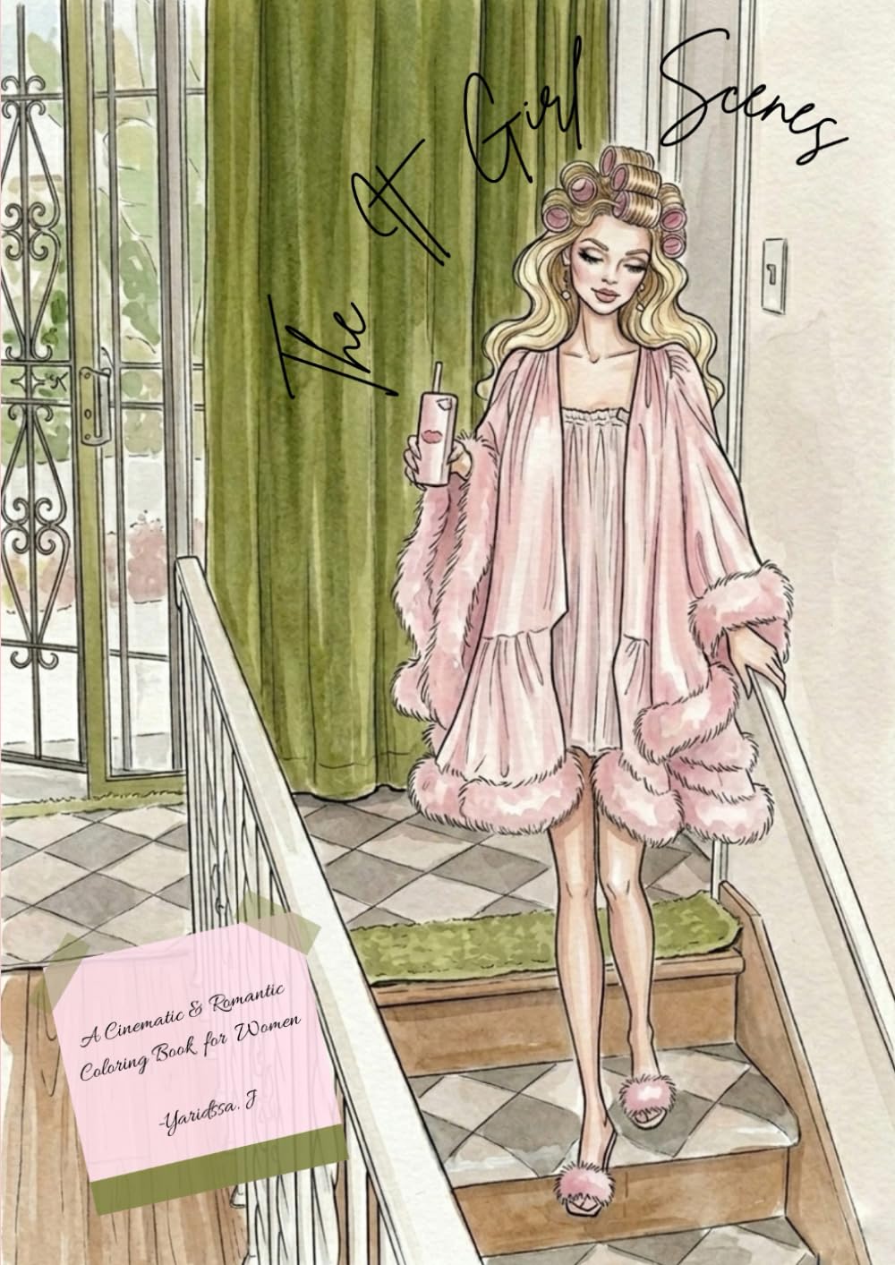 The It Girl Scenes: A Cinematic & Romantic Coloring Book for Women